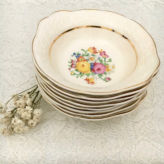 2 X Sovereign Canada British Empire Made Cereal Soup Bowls / Etsy Canada