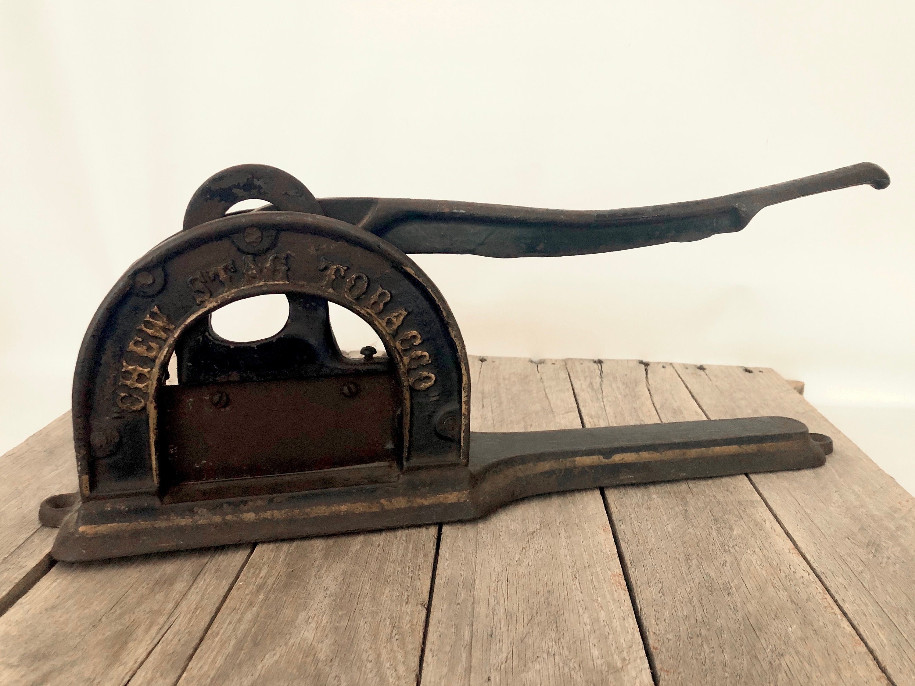 Antique Stag Tobacco Cast Iron Cutter Made by Griswold Mfg. Etsy