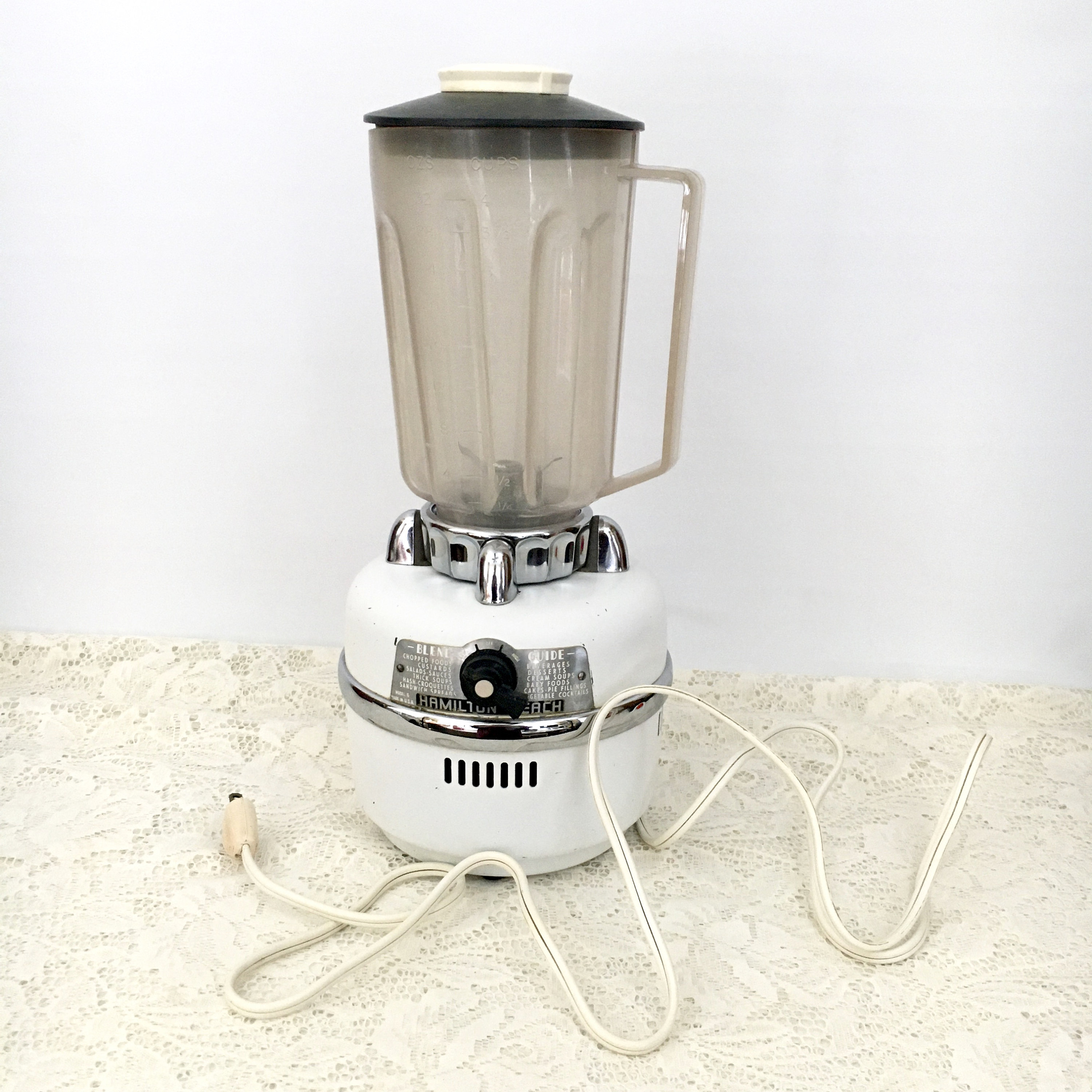 Vintage Hamilton Beach Model 6 Blender Extra Glass - Etsy Israel