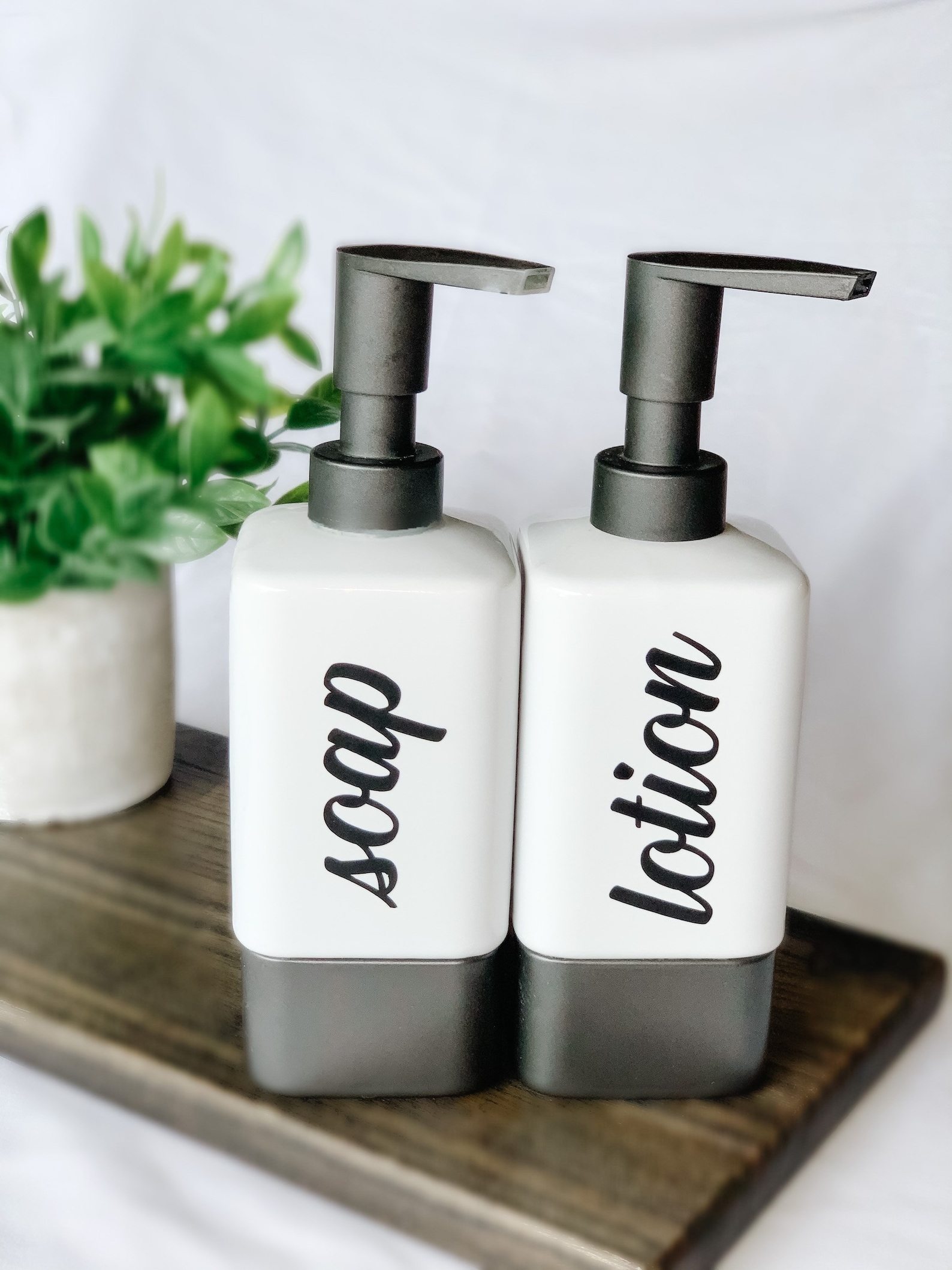 Soap Dispenser Labels Lotion Decals Bathroom Stickers Etsy