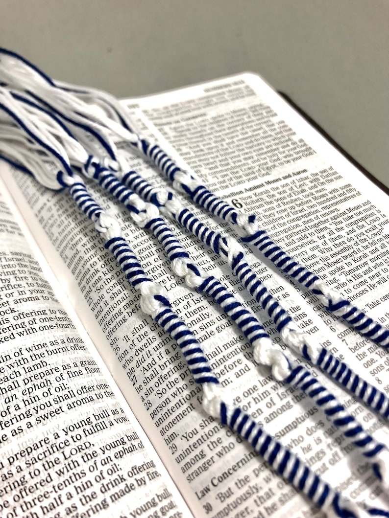 Tzitzit, Ashkenazi Method, Tassel, Tassels, Jewish Prayer Tassels, Gift