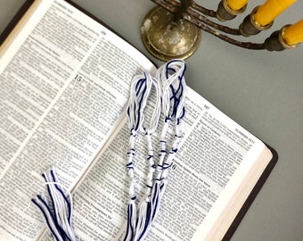 Tzitzit, Gods name, Tassel, Quasten, Jewish Prayer Tassels, Geschenk für Kinder, Geschenk für Frauen, Geschenk für Passah, kurze Tzitzit