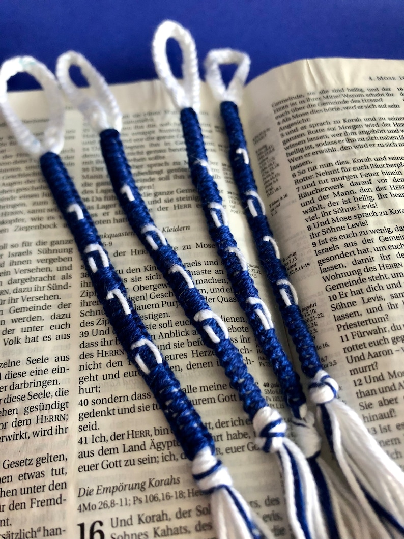 Tzitzit Tassel Tassels Jewish Prayer Tassels Gift for Men Etsy UK