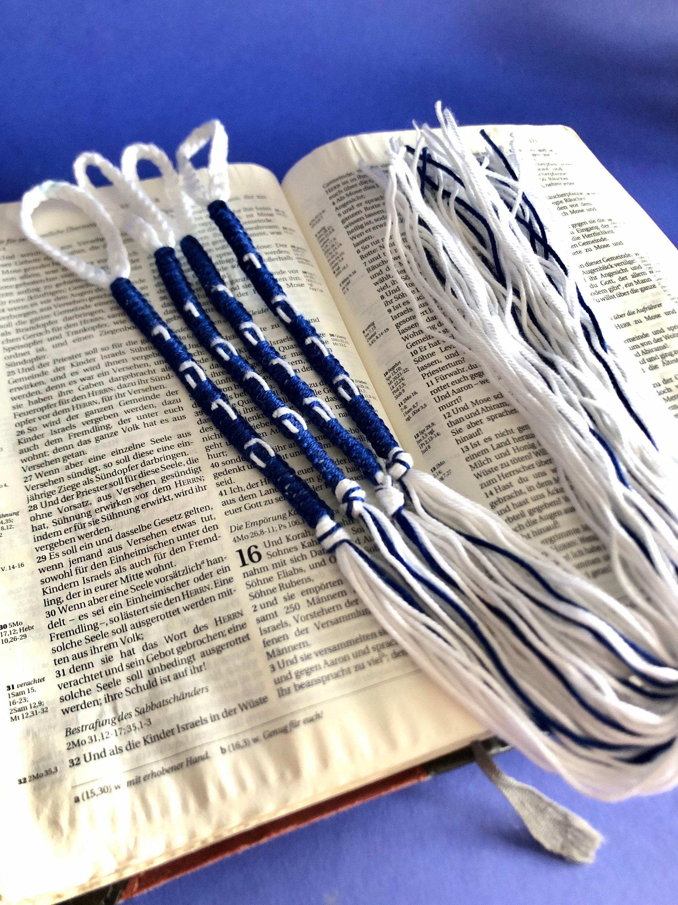 Tzitzit, Tassel, Tassels, Jewish Prayer Tassels, Gift for Men Etsy