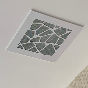 Designer Vent Cover MODERN Pattern, The CleanVent,  Modern, Retro Designed, Magnetic, Replacement Designer HVAC Vent Cover