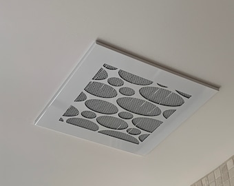Ellipse Designer Vent Cover: Modern Retro Magnetic HVAC Replacement