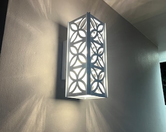 The RadiantLight: Wall Sconce is a Midcentury, Modern, Contemporary, Retro Designed LED Landscape Light