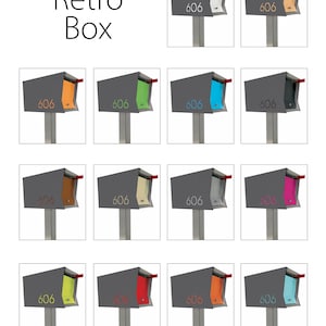 Retrobox in GRAY: is a Midcentury Modern Contemporary Retro Designed ...