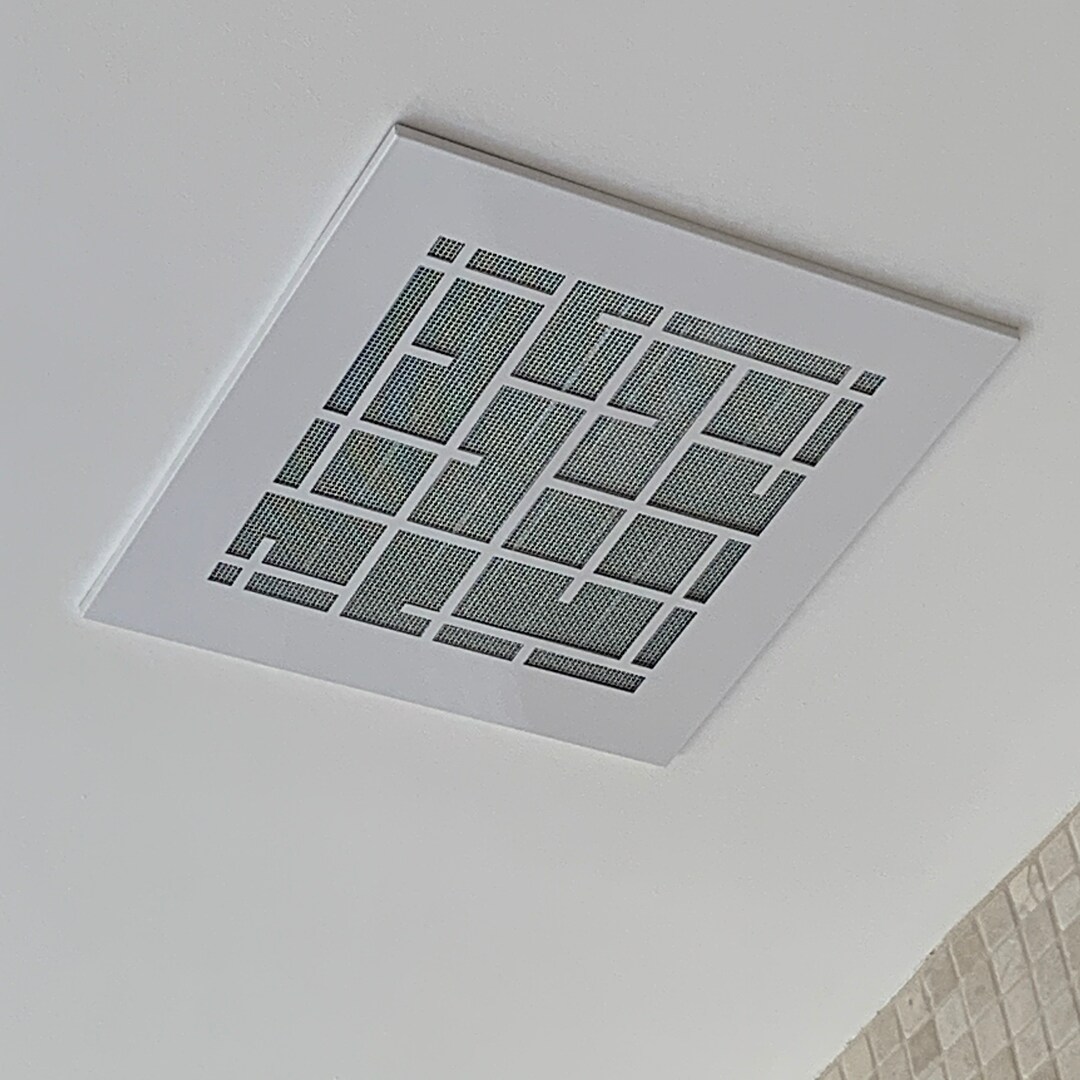 Contemporary Vent Cover: Modern Retro Design, Magnetic Cleanvent
