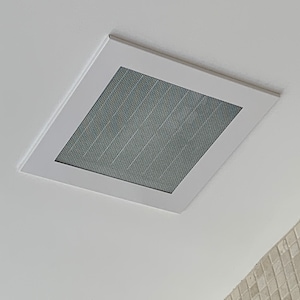 Patrón de altavoz de cubierta de ventilación de diseñador, The CleanVent, moderno, diseño retro, magnético, cubierta de ventilación HVAC de diseñador de reemplazo