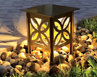 The RadiantLight MID-CENTURY Style: is a Midcentury, Modern, Contemporary, Retro Designed LED Landscape Light