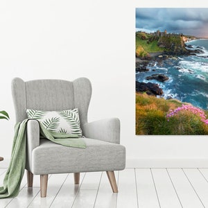 Dunluce Castle - Sea Pinks