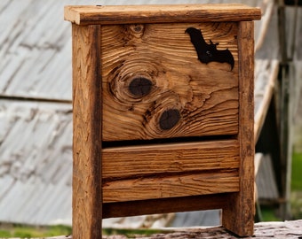 Casa dei pipistrelli, Realizzata Amish, Casetta per gli uccelli, Casetta per gli uccelli degli animali, Arredamento del cortile, Regalo, Idea regalo, regalo per la festa della mamma, Regalo per gli amanti degli animali domestici, Amante della natura, vampiro