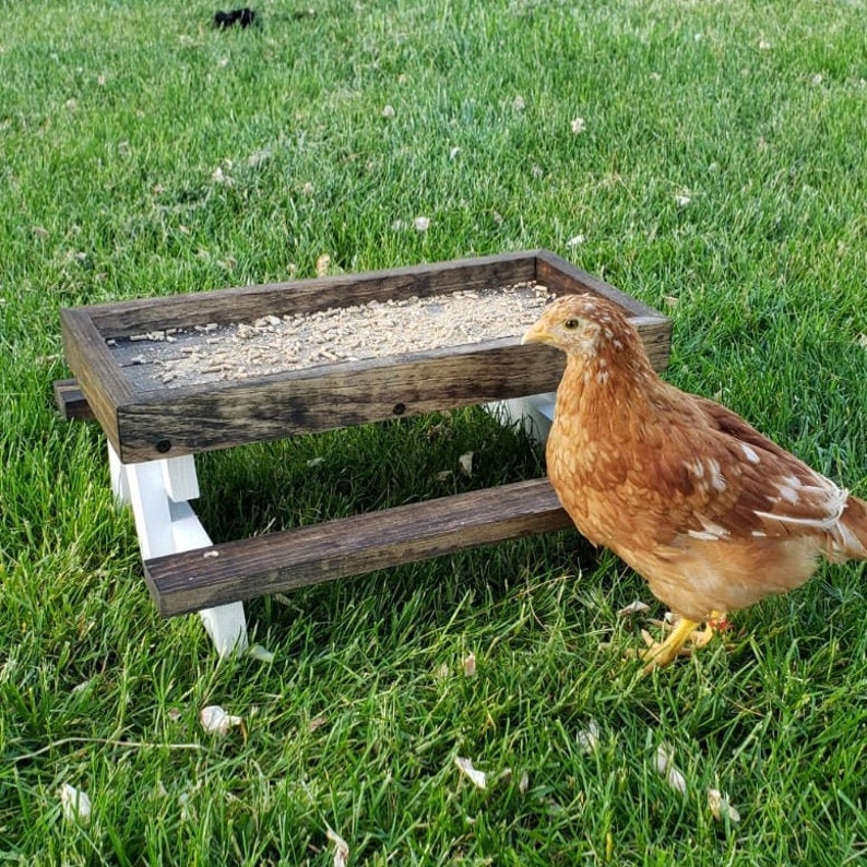 Chicknic Table Chicken Picnic Table Farmhouse Style Etsy