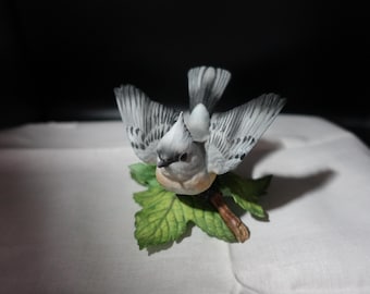 Lenox Fine Porcelain Garden Birds Golden Crowned Kinglet & Red