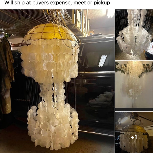 Capiz Shell Chandelier