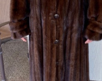 Stunning Full Length Mink Coat