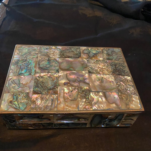 Abalone Shell Trinket Box