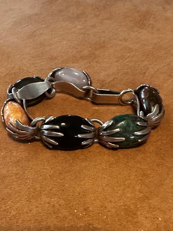 Mexican Hand With Stones Bracelet