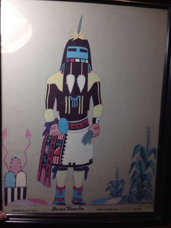Arizona Bank Kachina Prints By Bruce Timeche Etsy