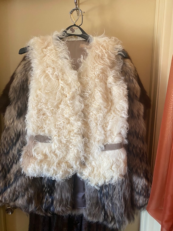 Adorable Silky Angora & Suede Fur Vest