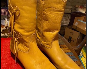 soft leather western boots