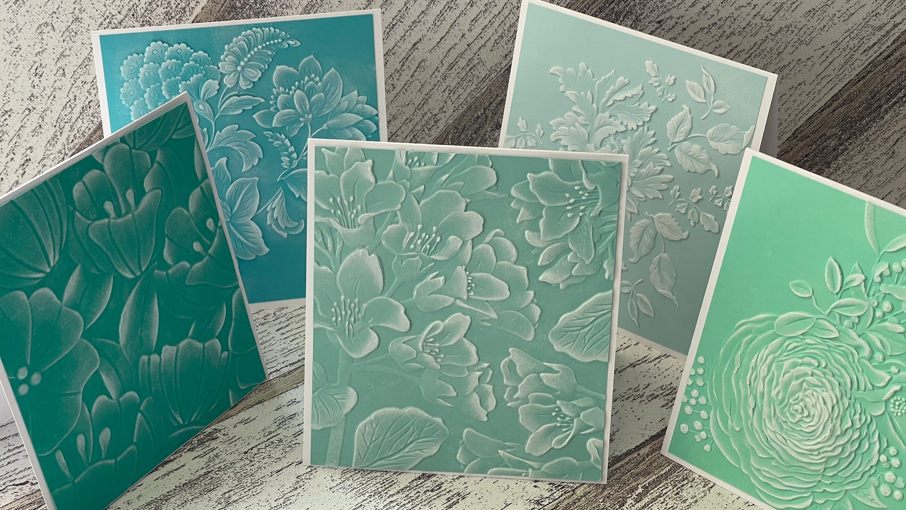 Emboss Card 3D, 3d Sympathy Card, Emboss Handmade Note Card, Emboss ...