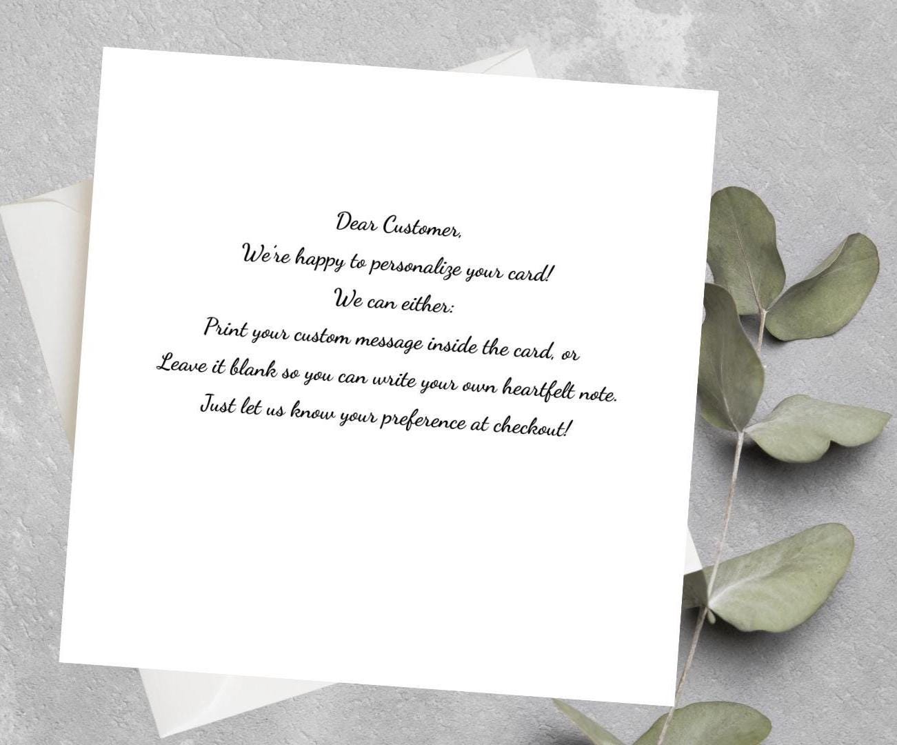 Personalised 1st Wedding Anniversary Card for Son and Daughter- In-law ...