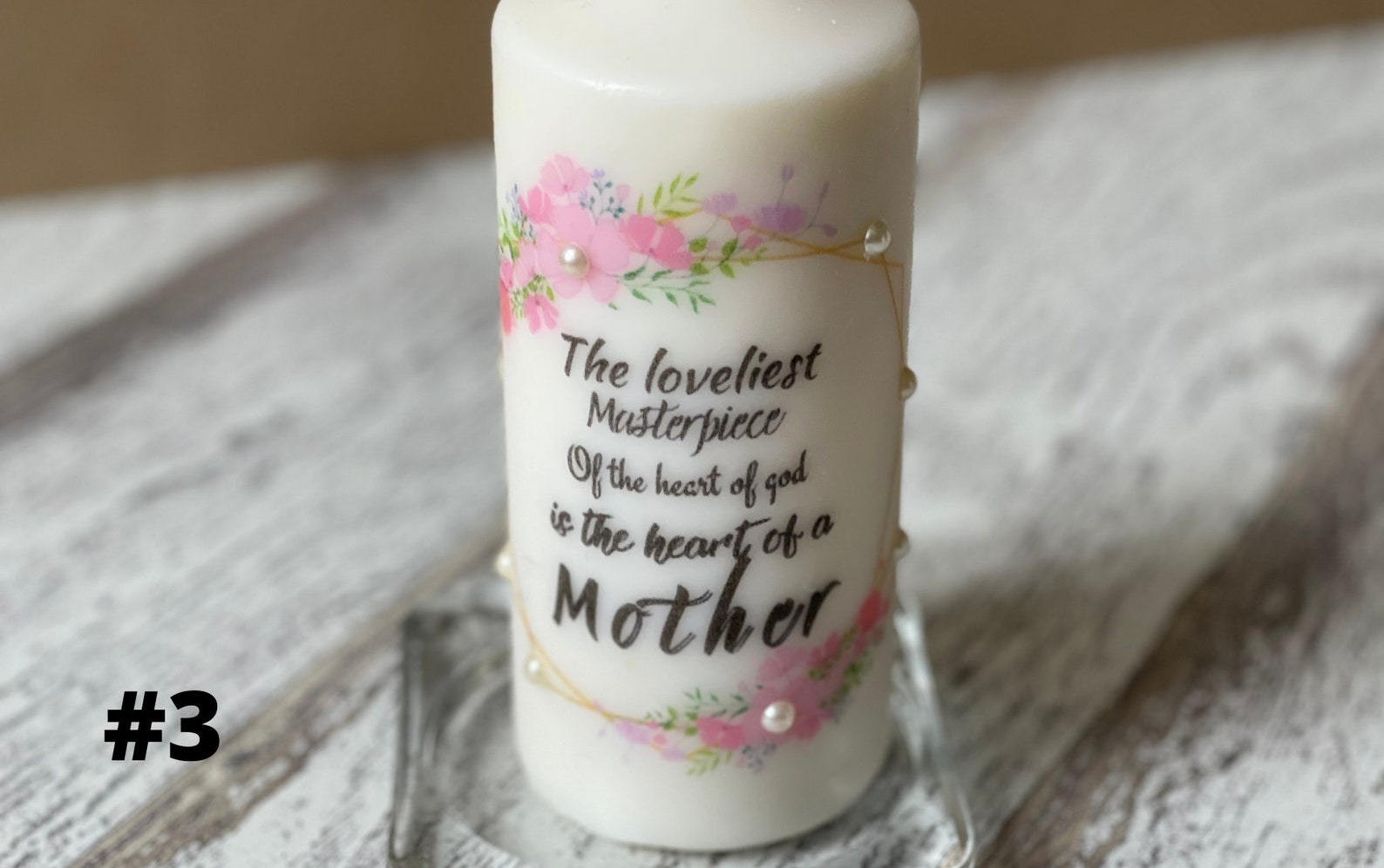 Gift for MOM Happy Mother's Day Candle for Etsy