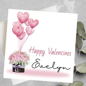 Carte de Saint-Valentin pour mari, femme, carte de Saint-Valentin pour petite amie, petit ami, 1ère carte de Saint-Valentin pour petit ami, carte spéciale Saint-Valentin