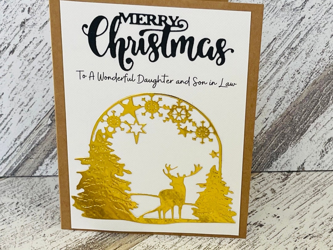 Daughter And Son In Law Xmas Cards