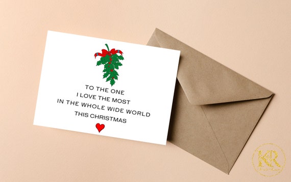 Merry Christmas Husband From Your Better Half By Silky Rose Design | Cardly - View #6