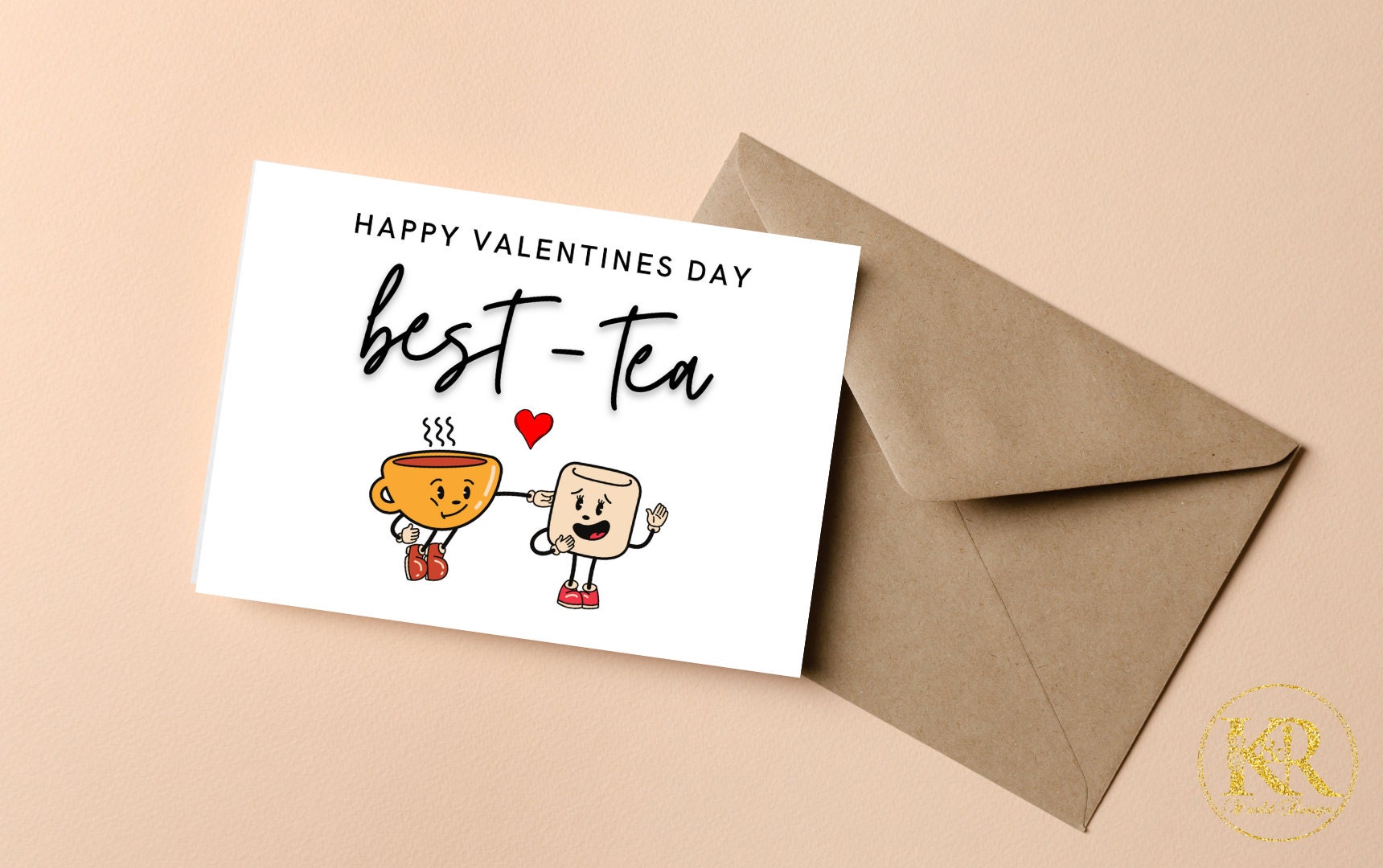 Best Friend Valentine Card for Her, Galentines Day Card for Best Friend ...