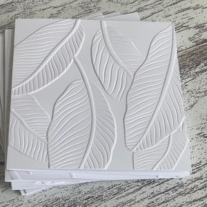 Embossed Beaded Border Blank Note Cards, Box of 10