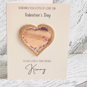 Biglietto di San Valentino alla mia bella ragazza, biglietto di San Valentino per ragazza, fidanzato, moglie, marito, san Valentino per lei Lui