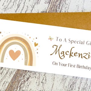 Cartão de presente de primeiro aniversário, carteira de dinheiro de parabéns, cartão de presente de dinheiro de parabéns de 1º aniversário de menina, cartão de dinheiro de 1º aniversário