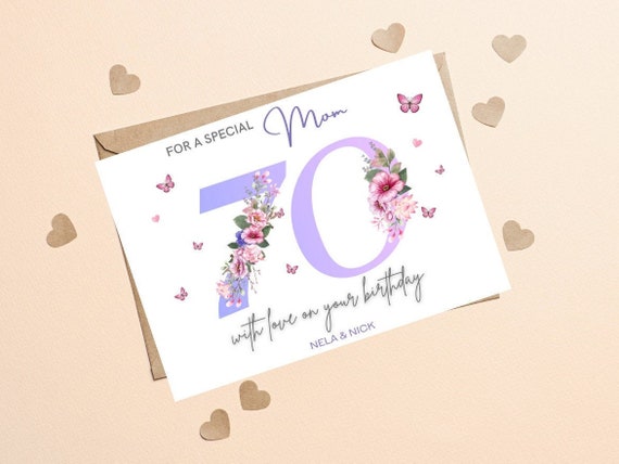 Biglietto Di Compleanno Personalizzato Per Nonna, Mamma - Foto 8