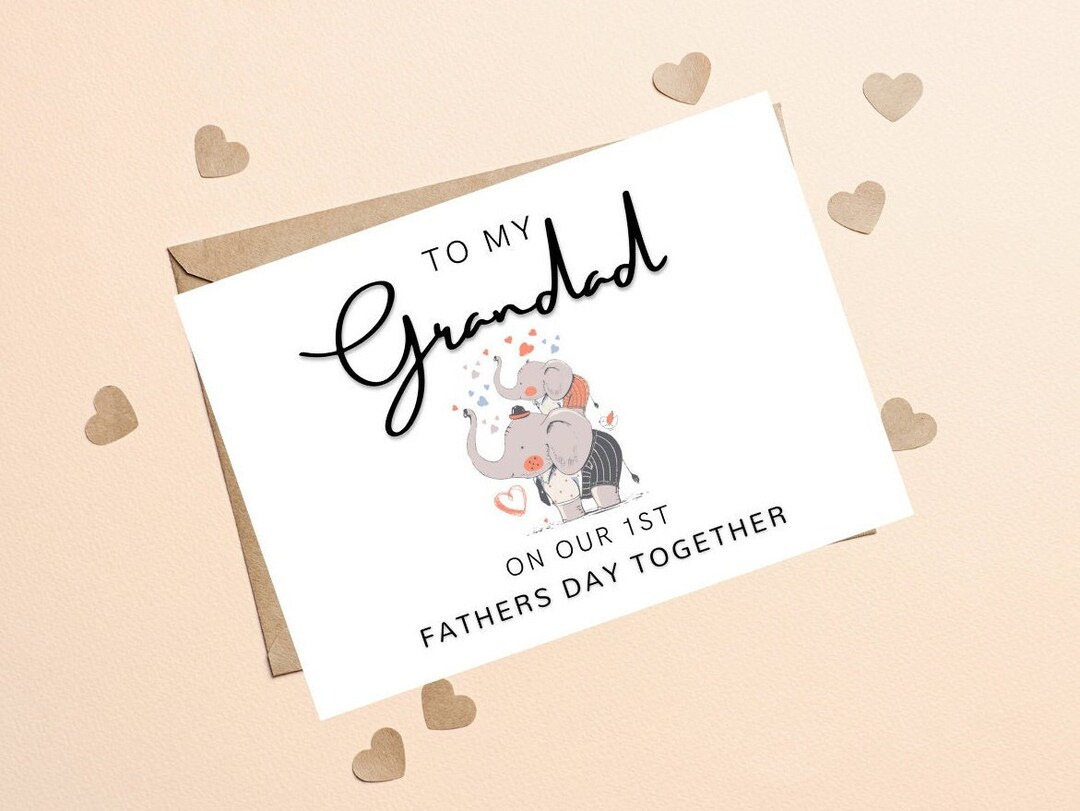 First grandad fathers best sale day