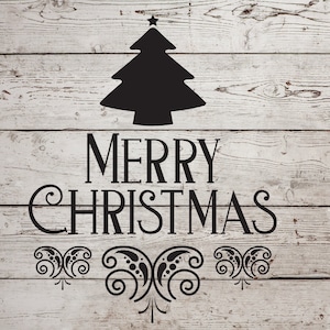 Merry Christmas Stencils, Christmas Stencils , Holiday Stencil, Holiday Craft Stencil, Reusable Christmas Stencil, Merry Christmas Stencil