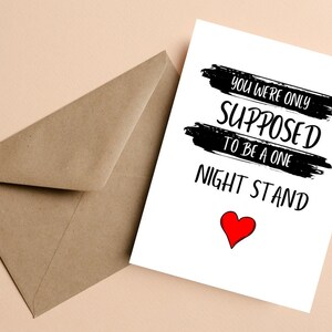 Carte d'anniversaire drôle pour lui, cadeau amusant et blague pour un anniversaire pour mari ou femme, carte raison pour laquelle je t'aime, carte de Saint-Valentin blague drôle