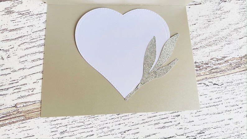 Silver Wedding Anniversary Card, Silver Anniversary Card For Husband, 25th Wedding Anniversary Card, Personalised 25th wedding anniversary image 4