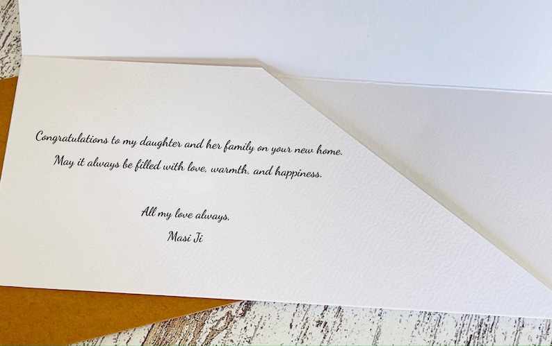 Personalised First House Card, Change of Address Card, New Address Card ...