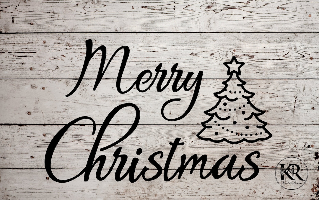 Merry Christmas Stencils, Christmas Stencils , Holiday Stencil, Holiday ...
