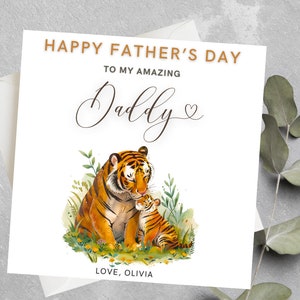 Biglietto personalizzato per la festa del papà per papà, papà, papà, nonno, buona festa del papà a un papà straordinario, primo biglietto per la festa del papà per il neo papà