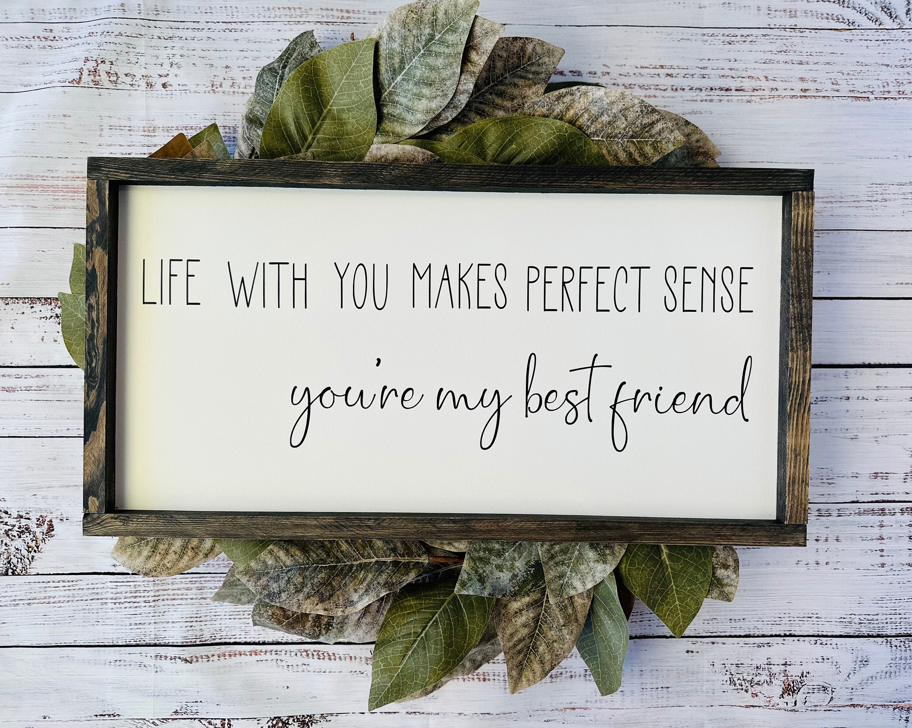 5 Senses Gift Tags Romantic Gifts for Her Care Package for Her 1st  Anniversary Gift for Wife Life With You Makes Perfect SENSE Love Cards 