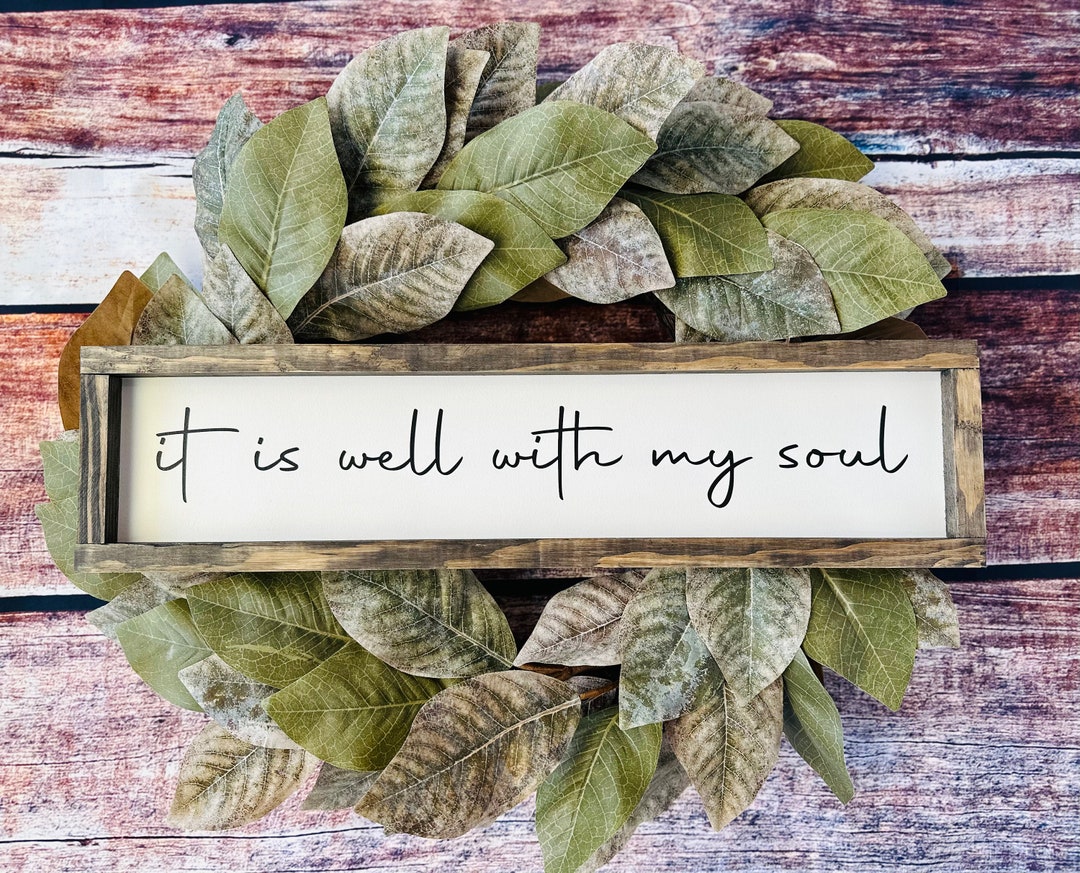 Modern Farmhouse Sign, Religious Sign, Christ Sign, Farmhouse Christian ...