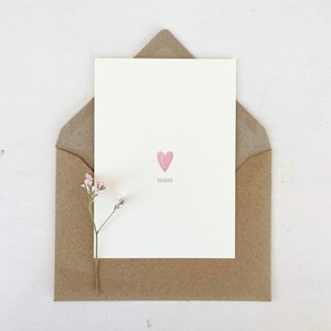 Postkarte „Mama“