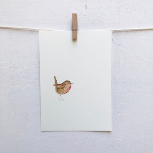Postkarte Vogel