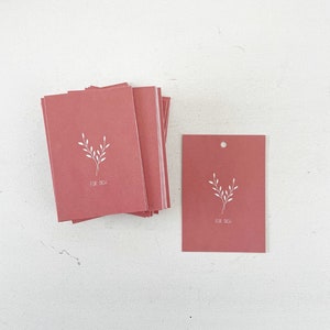 Minikarte Postkarte Anhänger A8 „für dich“