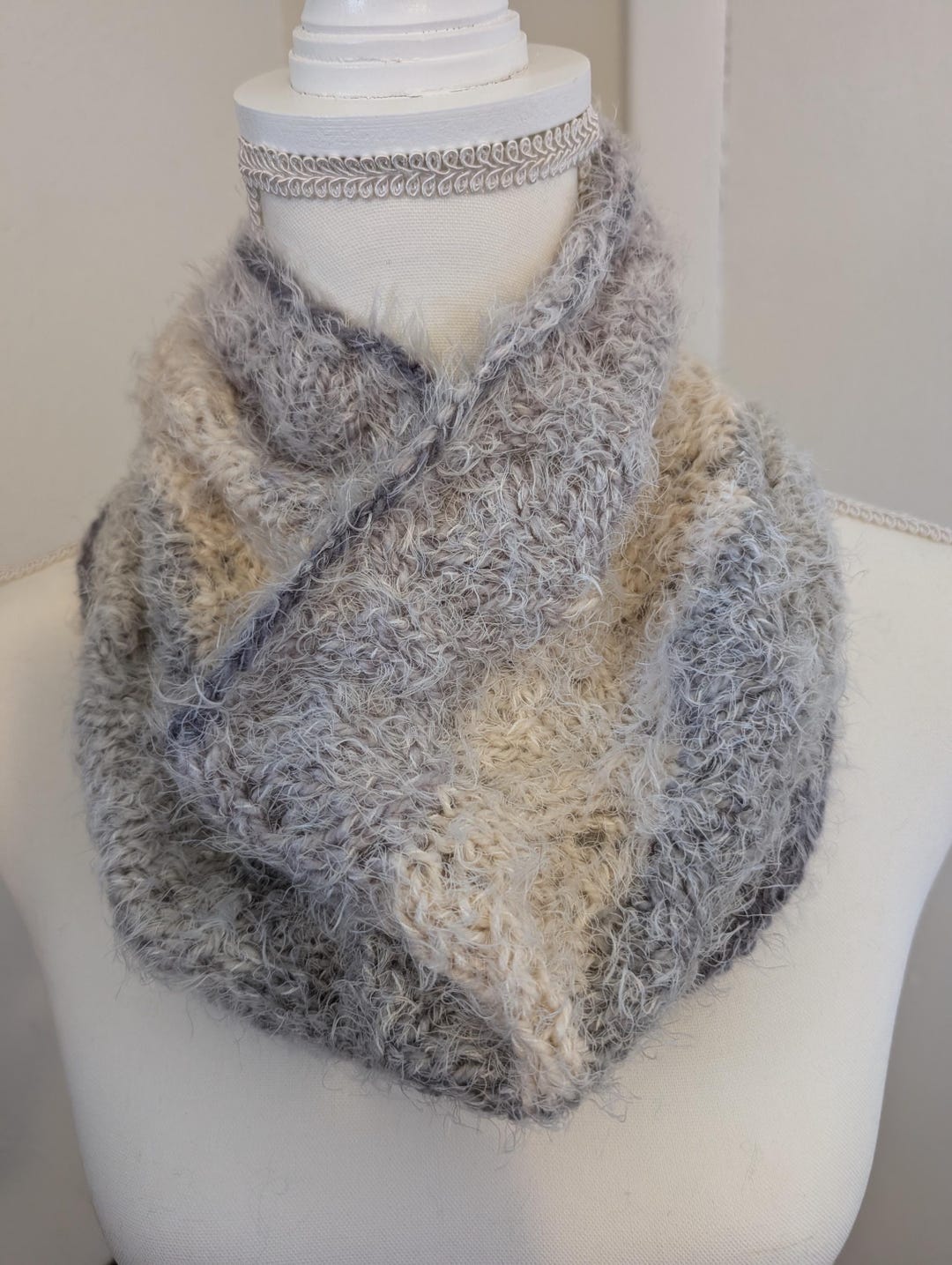 Hand Knit Cowl Ultra Soft - Etsy